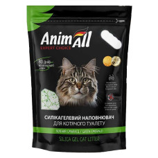 AnimAll (Енімал) Зелений Смарагд - Наповнювач для котячих туалетів силікагелевий 3.8 л