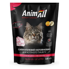 AnimAll (Енімал) Рожевий сапфір - Наповнювач силікагелевий для котячих туалетів 3.8 л