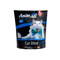 AnimAll (Энимал) Голубой аквамарин - Наполнитель силикагелевый для кошачьих туалетов 7.6 л