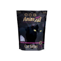AnimAll (Энимал) Premium Фиолетовый аметист - Наполнитель силикагелевый для кошачьих туалетов с цветочным ароматом 5 л