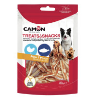Camon (Камон) Dog Treats Sandwich With Chicken & Fish - Лакомство для собак сэндвич с курицей и рыбой 80 г