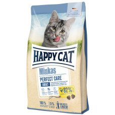 Happy Cat (Хепи Кет) Minkas Poultry Perfect Adult - Сухой корм для взрослых котов с чувствительным пищеварением с мясом птицы 500 г
