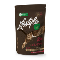 Nature`s Protection (Нэйчер Протекшн) Lifestyle Grain Free Salmon Senior Cat - Сухой беззерновой корм для пожилых котов с лососем 0.4 кг