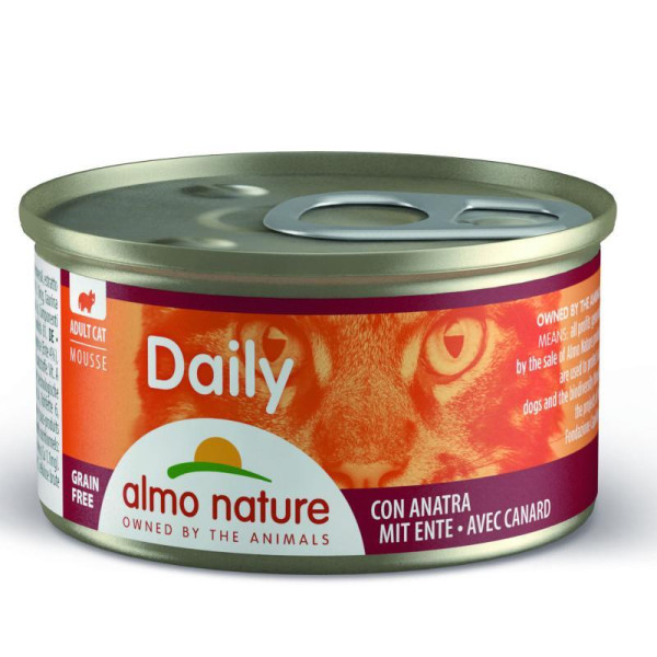 Almo Nature (Альмо Натюр) Daily Cat Duck - Влажный корм для кошек с уткой 85 г