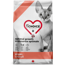 1st Choice (Фест Чойс) Kitten Optimal Growth - Сухий корм для кошенят всіх порід з рибою 1.8 кг