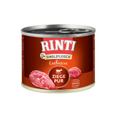 Rinti (Рінті) Dog Monoprotein Grain Free With Goat Meat - Вологий корм для собак, беззерновий з м'ясом кози 185 г