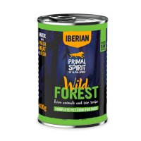 Primal Spirit (Праймал Спирит) Wild Forest - Полнорационный влажный корм для взрослых собак всех пород с мясом иберийской свинины и индейки 400 г