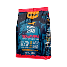 Primal Spirit Iberian Pork Dog - Повнораціонний сухий корм для дорослих собак з іберійською свининою та шинкою 1 кг