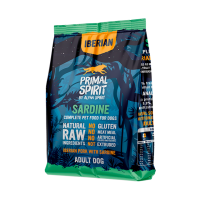 Primal Spirit (Праймал Спирит) Iberian Sardine Dog - Полнорационный сухой корм для взрослых собак всех пород с мясом иберийской свинины и сардинами 1 кг
