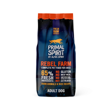 Primal Spirit Rebel Farm Dog - Полнорационный корм для взрослых собак с рыбой и курицей 12 кг