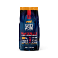 Primal Spirit Wanderlust Dog - Полнорационный сухой корм для взрослых собак с курицей и рыбой 12 кг