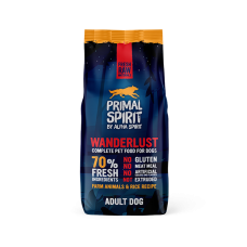 Primal Spirit Wanderlust Dog - Полнорационный сухой корм для взрослых собак с курицей и рыбой 12 кг