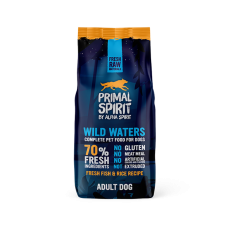 Primal Spirit Wild Waters Dog - Полнорационный корм для взрослых собак с рыбой и курицей 12 кг