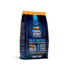 Primal Spirit Wild Waters Dog - Повнораціонний корм для дорослих собак з рибою та куркою 1 кг