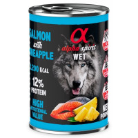 Alpha Spirit (Альфа Спирит) Salmon With Pineapple - Влажный корм для собак с лососем и ананасом 400 г