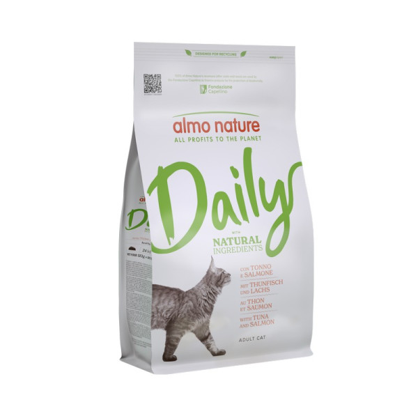 Сухой корм Almo Nature (Алмо Натюр) Daily Cat Adult With Tuna для кошек с тунцем 1.2 кг