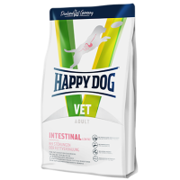 Happy Dog (Хепі Дог) Vet Diet Grain Free Lamb, Rabbit & Salmon Intestinal Adult All Breeds - Сухой лечебный беззерновой корм для взрослых собак всех пород с проблемами желудочно-кишечного тракта с мясом ягнёнка, кролика и лосося 4 кг