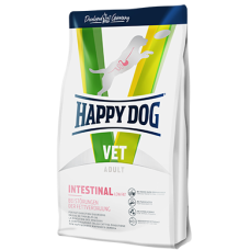 Happy Dog (Хепі Дог) Vet Diet Grain Free Lamb, Rabbit & Salmon Intestinal Adult All Breeds - Сухой лечебный беззерновой корм для взрослых собак всех пород с проблемами желудочно-кишечного тракта с мясом ягнёнка, кролика и лосося 4 кг