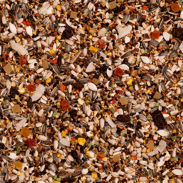 Deli Nature (Дели Натур) Premium Parrots - Полнорационный премиум корм для попугаев обогащен фруктами 3 кг