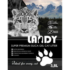 Landy (Ленди) Silica Gel Cat Litter - Наполнитель силикагелевый для кошачьих туалетов 3.8 л