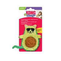 Kong (Конг) Toy For Cat Wrangler Avocato - Игрушка Авокато с кошачьей мятой для кошек 11.5 см