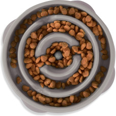 Outward Hound (Аутвард Хаунд) Fun Feeder Drop Gray - Миска-лабіринт для здороого та неквапливого годування собак 29.9 см