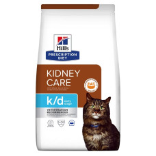 Hill`s (Хилс) Prescription Diet Cat Chicken K/D Early Stage Kidney Care Adult - Сухой лечебный корм для взрослых котов при ранних стадиях заболевания почек с мясом курицы 3 кг