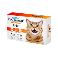 Superium Панацея - Противопаразитарные таблетки для кошек 2-8 кг 1 шт.