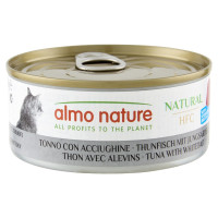 Almo Nature (Альмо Натюр) HFC Cat Natural Tuna & Whitebait - Влажный корм для кошек с тунцом и мальком 150 г