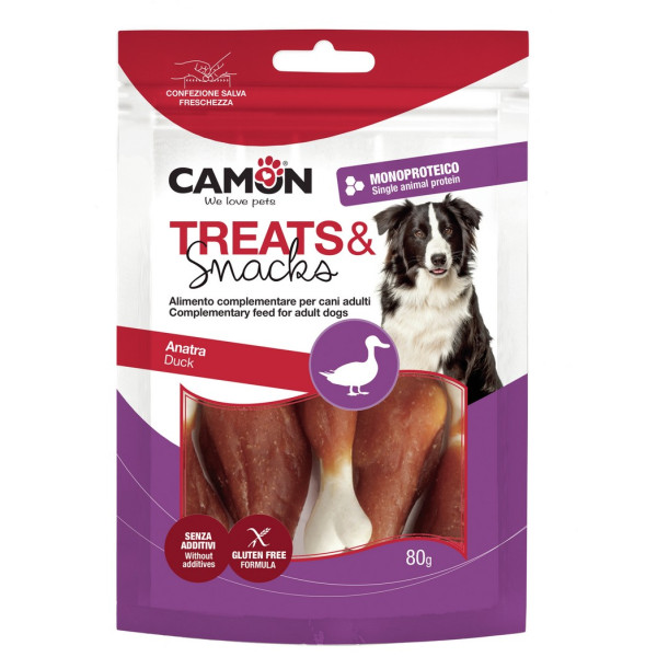 Camon (Камон) Dog Treats Shims With Duck - Лакомство для собак голени из утки 80 г