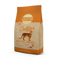 Araton (Аратон) Cat Adult Outdoor With Chicken and Turkey - Сухой корм для кошек с курицей и индейкой 1.5 кг