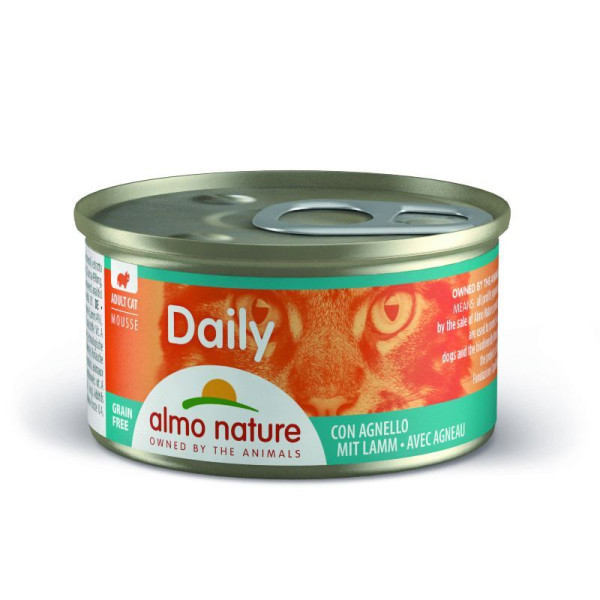 Almo Nature (Альмо Натюр) Daily Cat Lamb - Влажный корм для кошек с ягненком 85 г