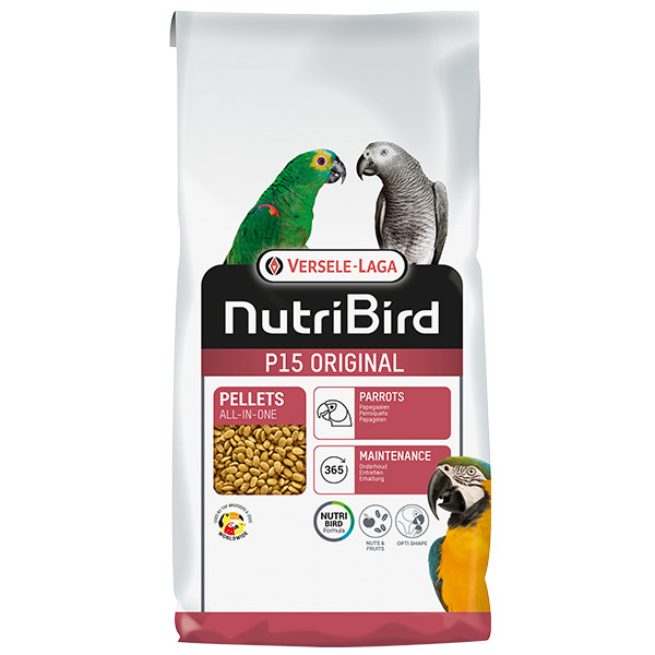Versele-Laga (Версель Лага) NutriBird P15 Original - Корм для крупных попугаев 10 кг
