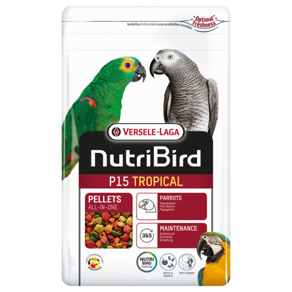Versele-Laga (Версель Лага) NutriBird P15 Tropical - Корм для крупных попугаев 1 кг