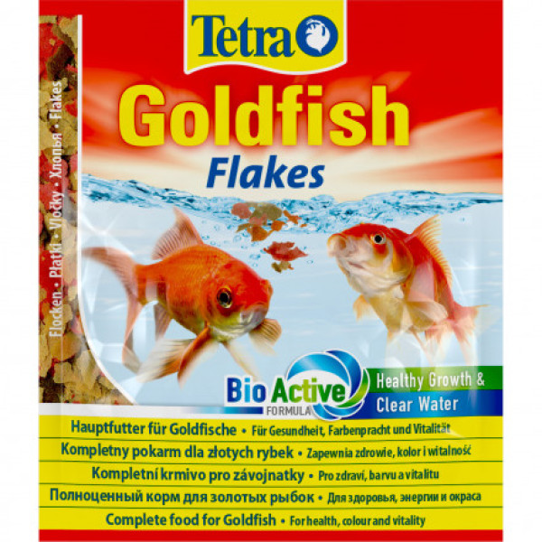 Tetra (Тетра) Goldfish Flakes - Корм для золотых рыбок (хлопья) 12 г