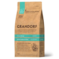 Grandorf (Грандорф) Sensitive Care 4 Meat Adult Medium & Maxi - Сухой гипоаллергенный корм для взрослых собак средних и больших пород с чувствительным пищеварением с 4 видами мяса 1 кг