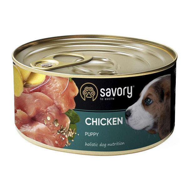 Savory (Сейвори) Puppy All Breed With Chicken - Влажный корм для щенков с курицей 200 г