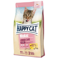 Happy Cat (Хепи Кет) Minkas Poultry Junior - Сухой корм для котят возрастом от 4 до 12 месяцев с мясом птицы 1.5 кг