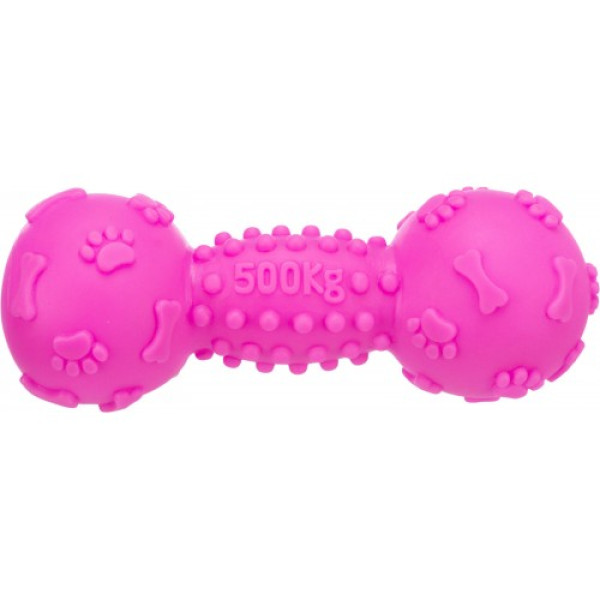 Trixie (Трикси) Dumbbell - Игрушка для собак гантель с пищалкой 19 см