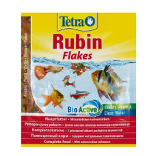 Tetra (Тетра) Rubin Flakes - Корм для акваріумних рибок, для забарвлення (пластівці) 12 г