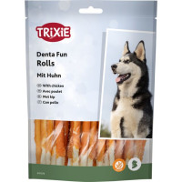 Trixie (Трикси) Denta Fun Chewing Rolls Chicken - Лакомство для собак с курицей 70 г