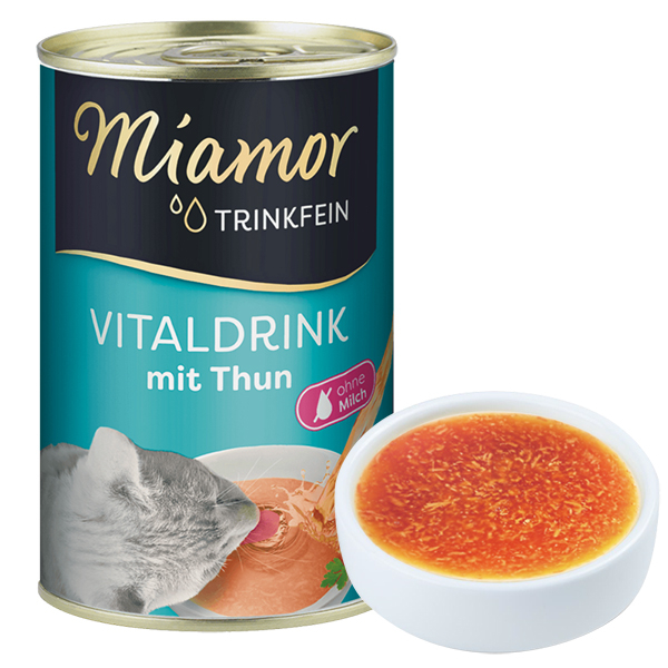Miamor (Миамор) Cat Vitaldrink with Chicken&Tuna - Бульон для кошек с курицей и тунцем 135 мл