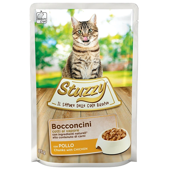 Stuzzy (Стуззи) Chicken For Kitten - Влажный корм для котят курица в соусе 0.085 кг