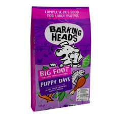 Barking Heads (Баркін Хедс) Puppy Days Large Breed - Сухий корм для цуценят великих порід з куркою та лососем, беззерновий 12 кг