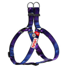 Шлея, "NASA21", пласт. фастекс, Ш 15, ОГ 40-55 см, ОШ 40-55 см, S, WAUDOG Nylon c QR