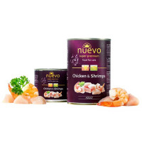 Nuevo (Нуэво) Cat With Chicken and Shrimp - Влажный корм для кошек с курицей и креветками 400 г