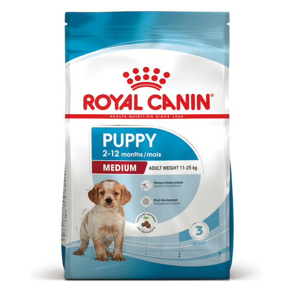Royal Canin (Роял Канин) Medium Puppy Poultry - Сухой корм для щенков средних пород с мясом птицы 4 кг