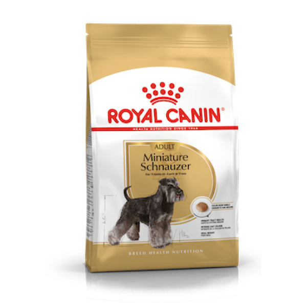 Royal Canin (Роял Канин) Miniature Schnauzer Adult Poultry - Сухой корм для взрослых собак породы цвергшнауцер с мясом птицы 7.5 кг