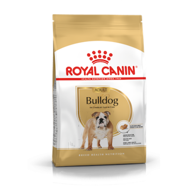 Royal Canin (Роял Канин) Bulldog Adult Poultry - Сухой корм для взрослых собак породы английский бульдог с мясом птицы 12 кг