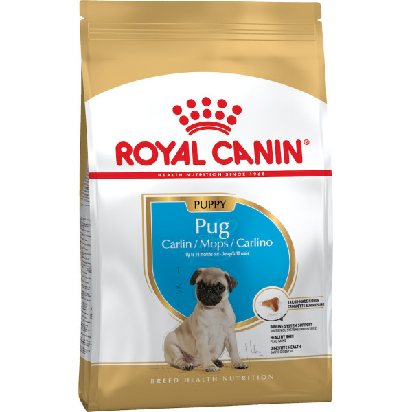Royal Canin (Роял Канін) Pug Puppy - Сухий корм для цуценят мопса від 2 до 10 місяців 0.5 кг